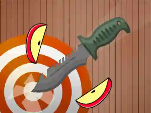 Gêm Knife Throw ar-lein