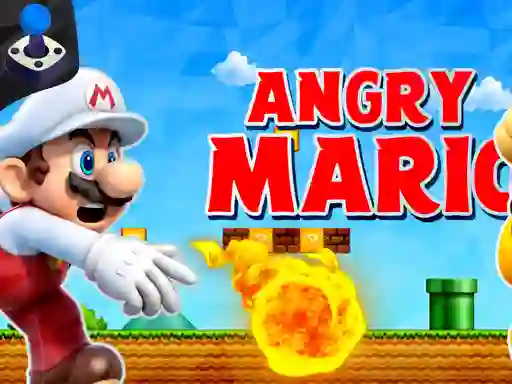 Gêm Angry Mario ar-lein