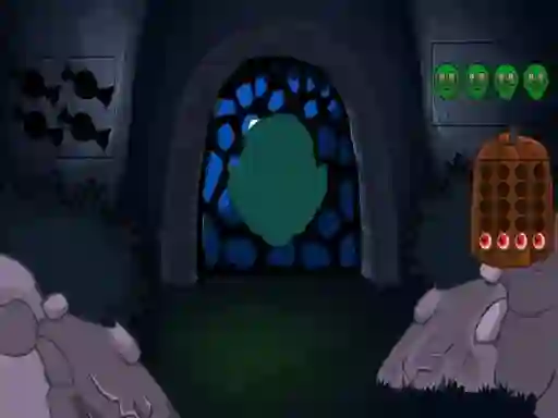 Gêm Green Monster Forest Escape ar-lein