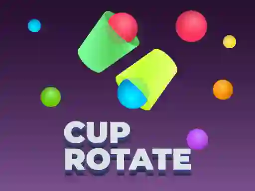 Gêm Cup Rotate Falling Balls ar-lein