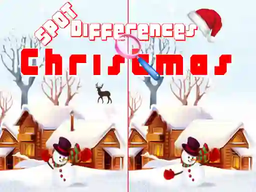 Gêm Christmas 2020 Spot Differences ar-lein