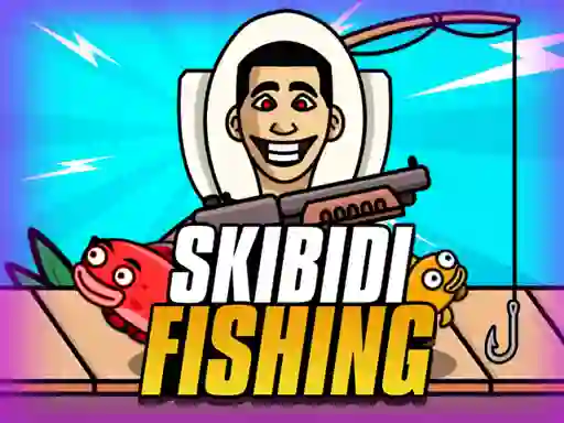 Gêm Skibidi Fishing ar-lein