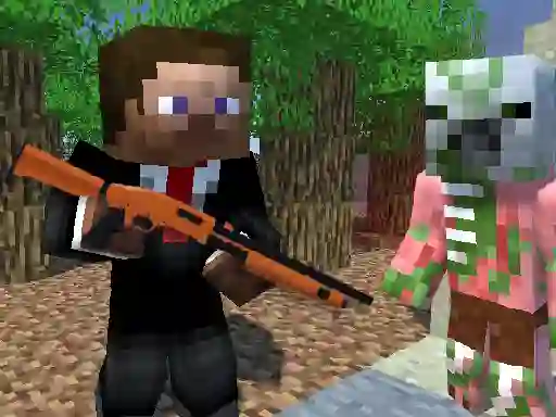 Gêm Zombie Shooter Survival ar-lein