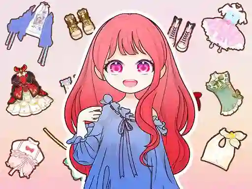 Gêm Dress Up Sweet Doll ar-lein