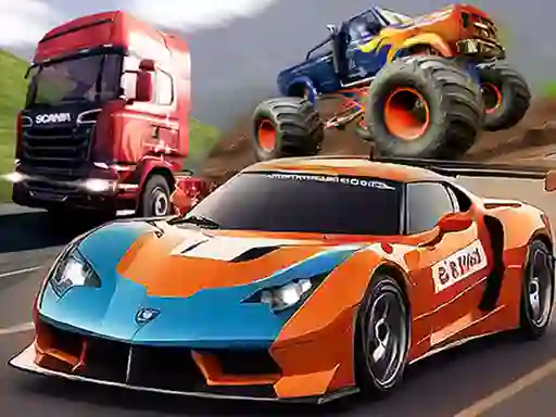 Gêm Racing Island ar-lein