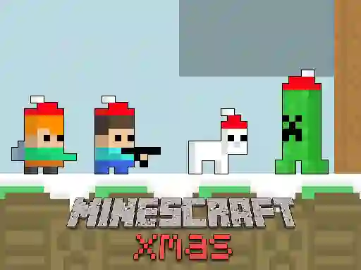 Gêm Minecraft Xmas ar-lein