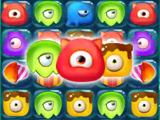 Gêm Monster Candy Crush ar-lein