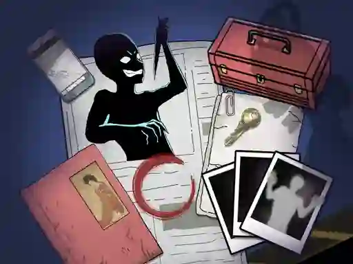 Gêm Detective Scary Cases ar-lein