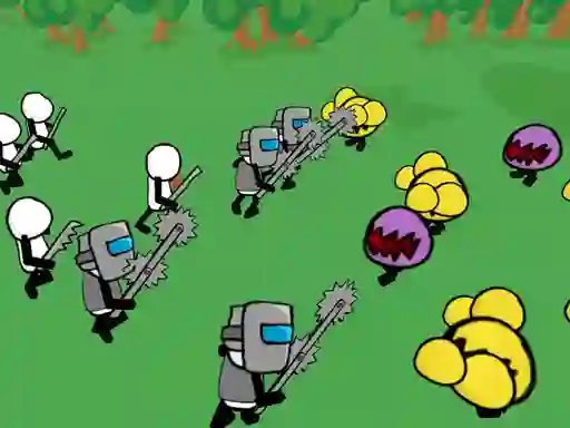 Gêm Stickman Gun Battle Simulator ar-lein