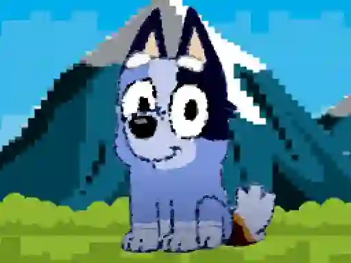 Gêm Bluey dog pixal ar-lein