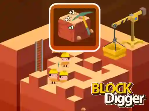 Gêm Block Digger ar-lein
