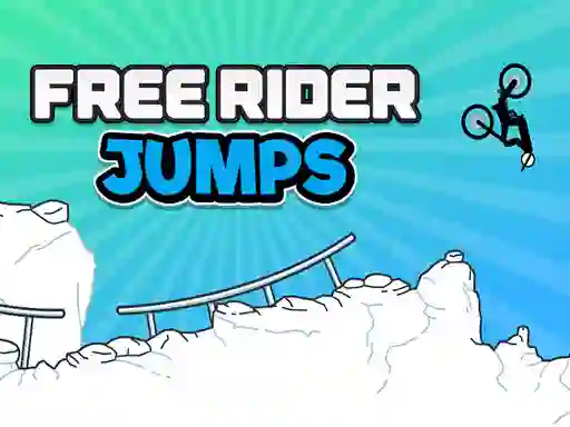 Gêm Free Rider Jumps ar-lein