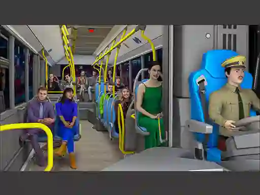 Gêm Coach Bus Simulator: City Bus Sim ar-lein