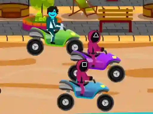 Gêm Squid Gamer Buggy Raging ar-lein