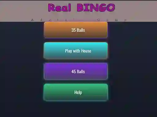 Gêm Real BINGO ar-lein