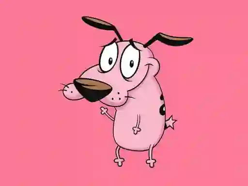 Gêm Courage The Cowardly Dog ar-lein