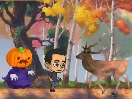 Gêm Autumn Endless Runner ar-lein