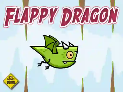 Gêm Flappy Dragon ar-lein