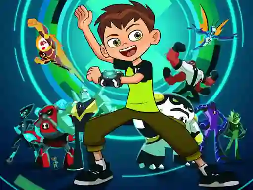 Gêm Ben 10 Memory ar-lein