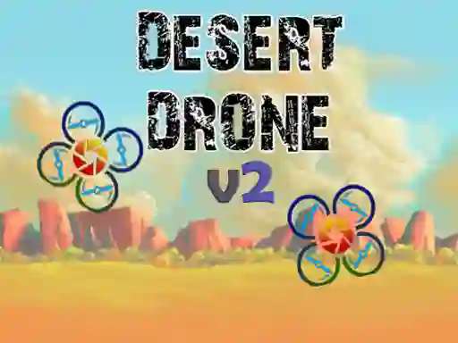 Gêm Desert Drone v2 ar-lein