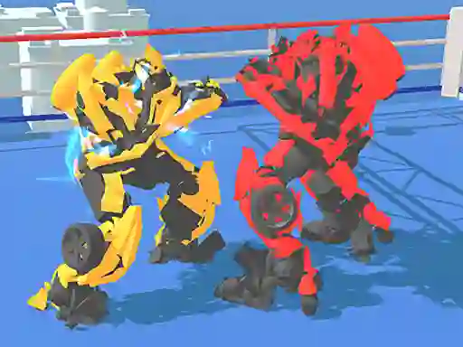 Gêm Transform Car Battle ar-lein