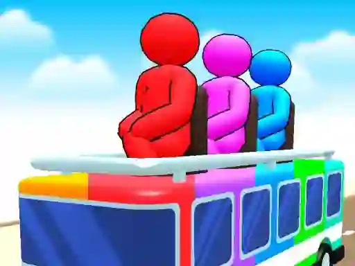 Gêm Bus Jam Sort ar-lein
