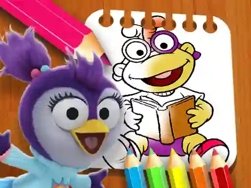 Gêm Muppet Babies Coloring Book ar-lein