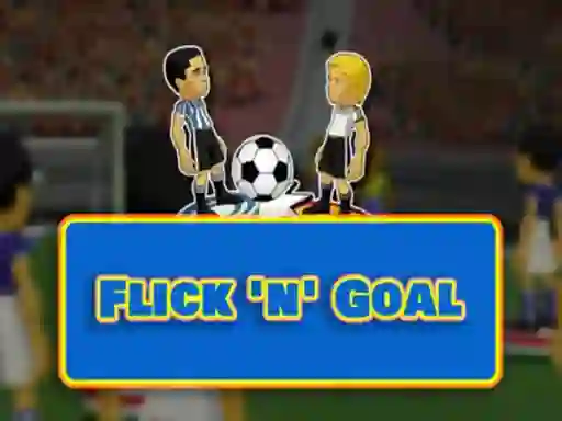 Gêm Flick 'n' Goal ar-lein
