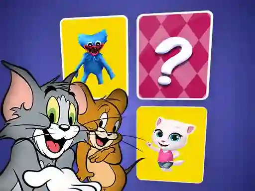 Gêm Tom and Jerry Memory Card Match ar-lein