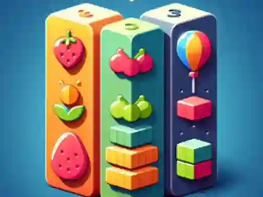 Gêm SuperArcade: Fruits, Spears and Cubes ar-lein