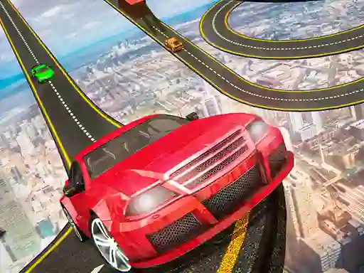 Gêm Crazy Car Stunt ar-lein