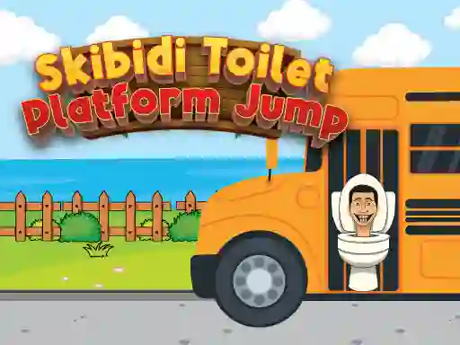 Gêm Skibidi Toilet Platform Jump ar-lein