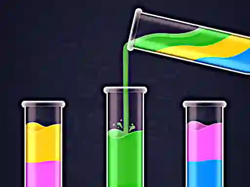 Gêm Water Sort Color Puzzle ar-lein