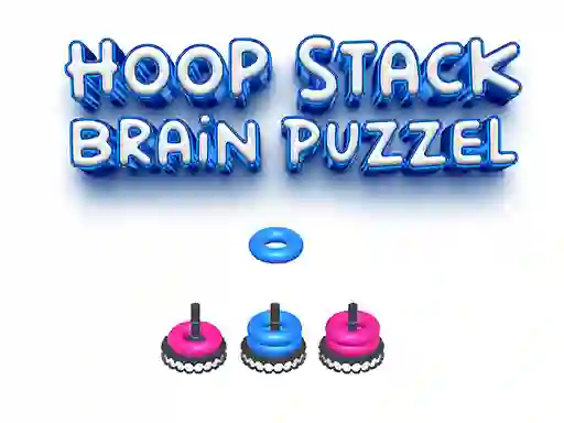 Gêm Hoop Stack Brain Puzzle Game ar-lein