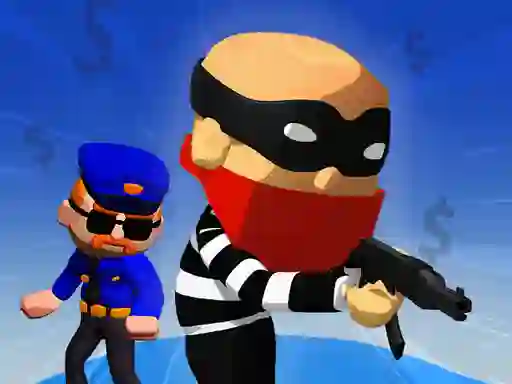 Gêm Bank Robbery Puzzle Shooter ar-lein