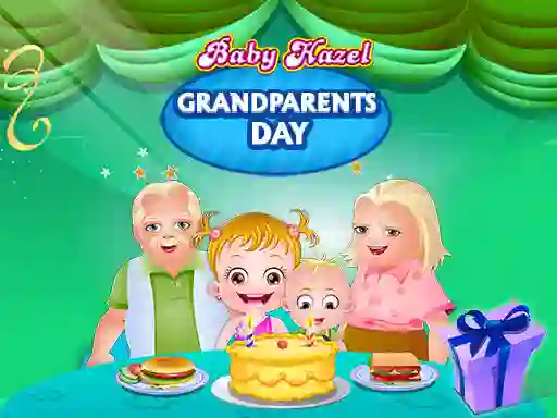 Gêm Baby Hazel Grandparents Day ar-lein