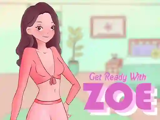 Gêm Get Ready With Zoe ar-lein