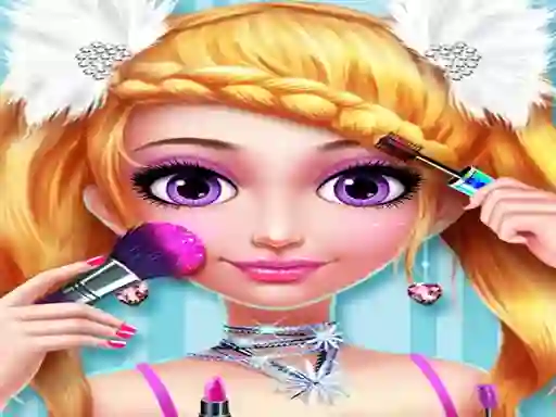 Gêm Ballerina Magazine Dress Up ar-lein
