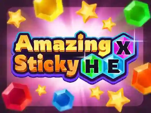 Gêm Amazing Sticky Hex ar-lein