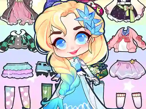 Gêm Makeup Doll Creator ar-lein