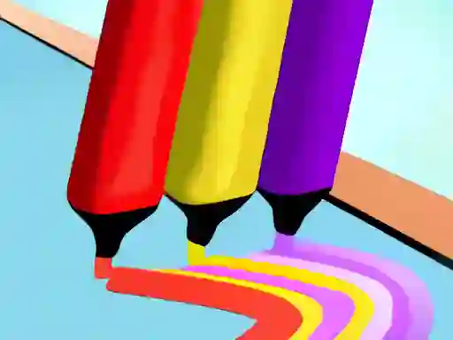 Gêm Draw Brush Running ar-lein