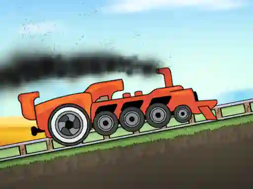 Gêm Train Racing ar-lein