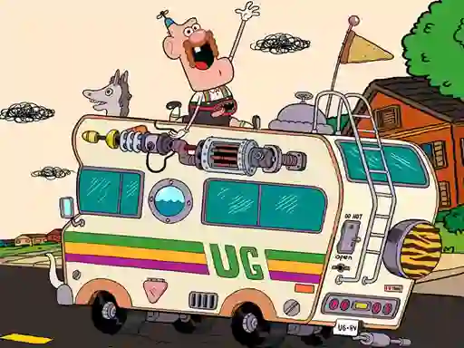 Gêm Uncle Grandpa Hidden ar-lein