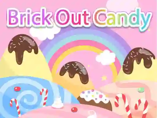 Gêm Brick Out Candy ar-lein