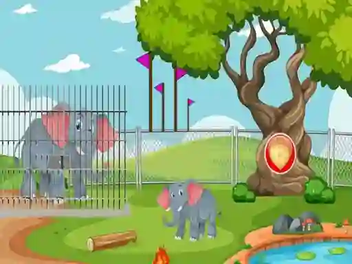 Gêm Rescue The Elephant Calf 2 ar-lein