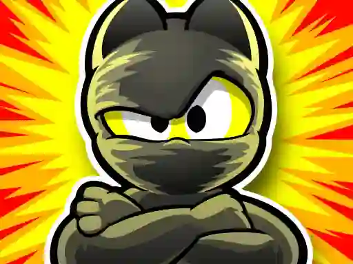 Gêm Ninja Hero Cats ar-lein
