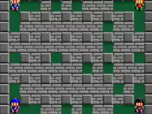 Gêm Player Bomber 2d 4 Player ar-lein
