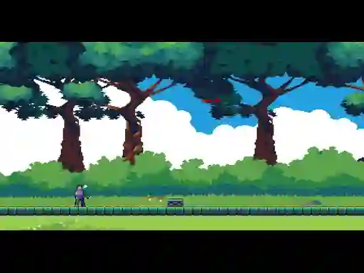 Gêm Smoke man runner 2d ar-lein