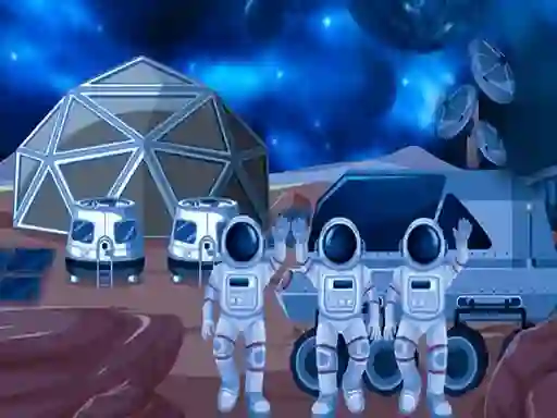 Gêm Space Girl Escape ar-lein