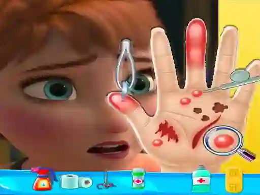 Gêm Anna hand doctor ar-lein